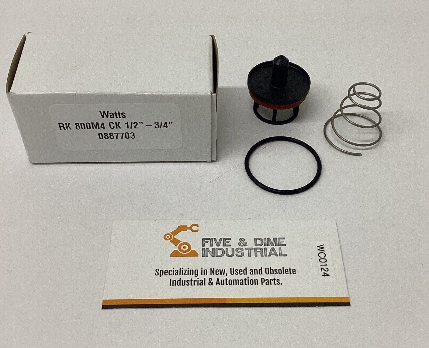 Watts RK-800M4-CK-1/2''-3/4'' Check Repair Kit (GR203) | Five And Dime ...