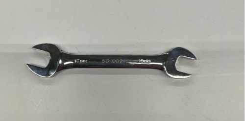 Armstrong 53-082 16mm x 17mm Double Open Ended Wrench Chrome - 0