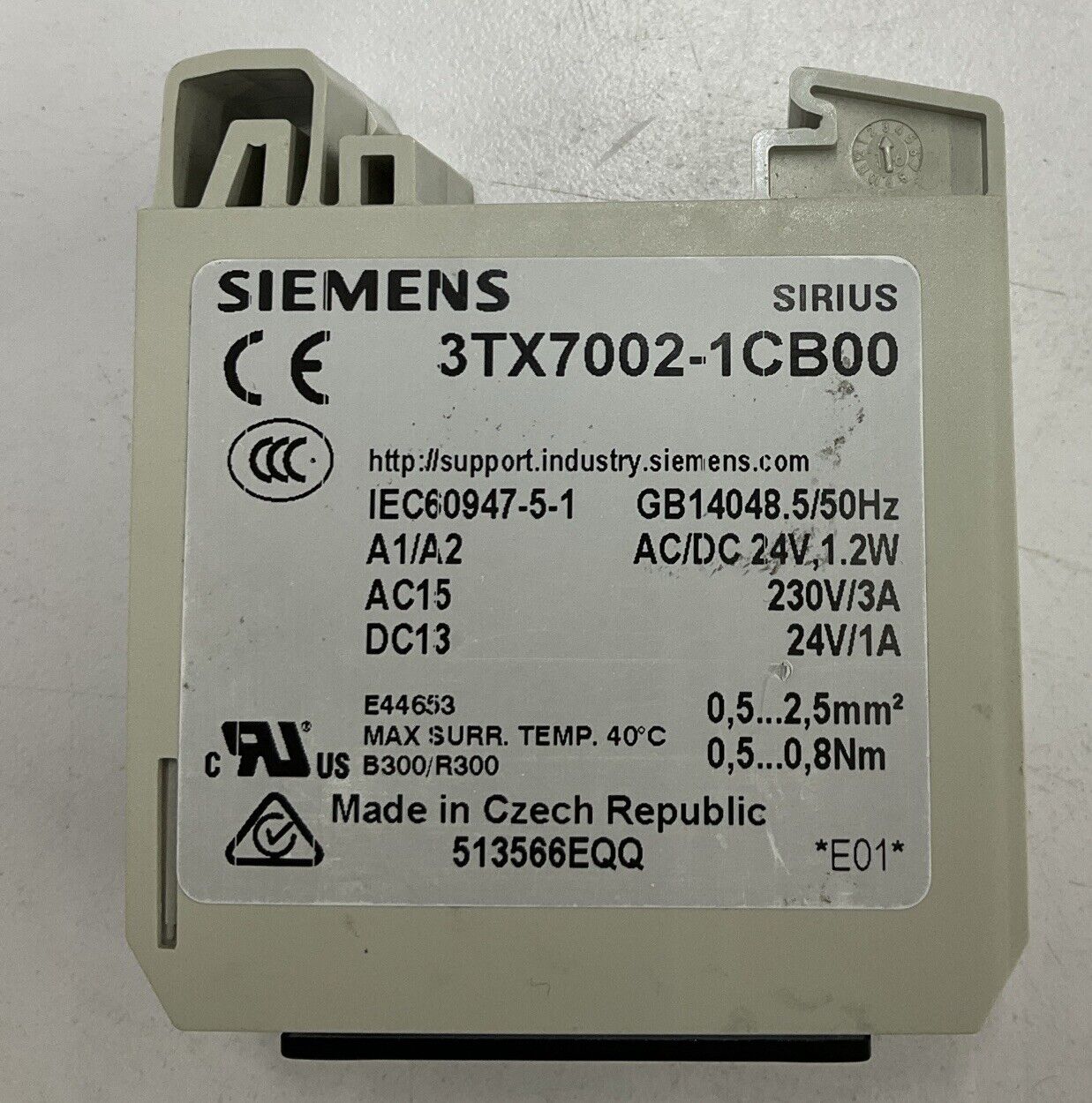 Siemens 3TX7002-1CB00 Output Interface Module (CL250)