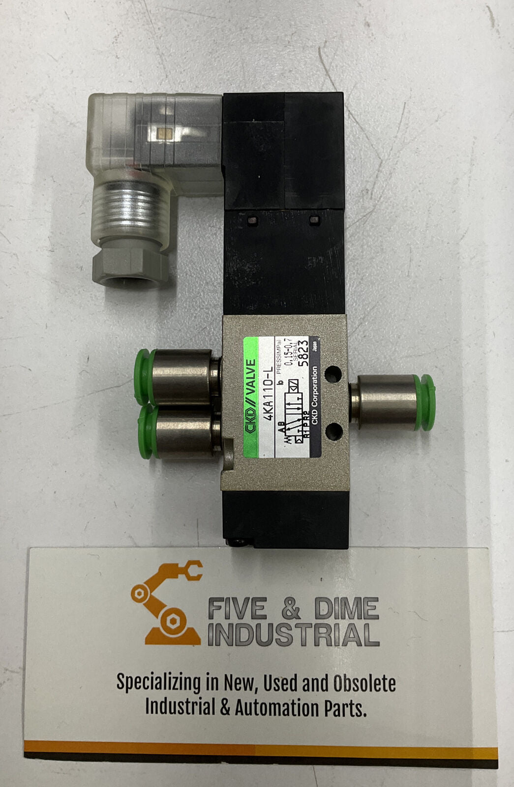 CKD Solenoid Valve 4KA110-GS6-L-DC24V (RE139)