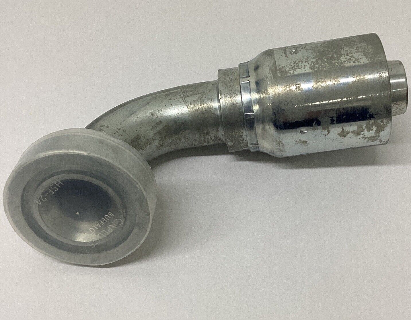 Parker 1XN77-24-20 Hydraulic Fitting 1-1/4'' Hose X 1-1/2'' CAT Elbow (BK165)