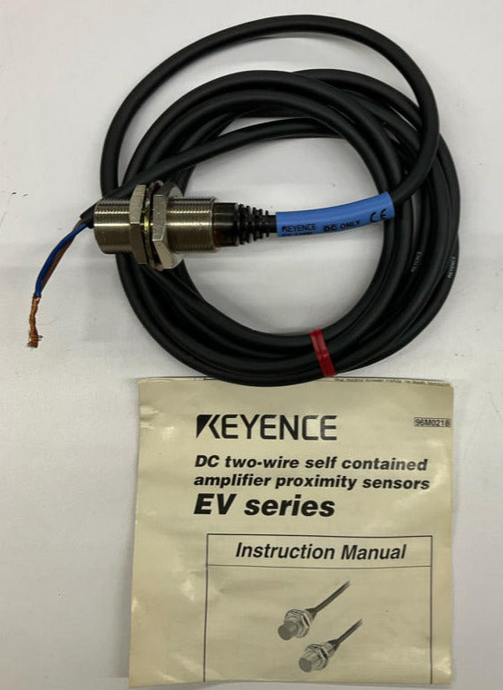 Keyence EV-118M Proximity Sensor Switch 12-24VDC