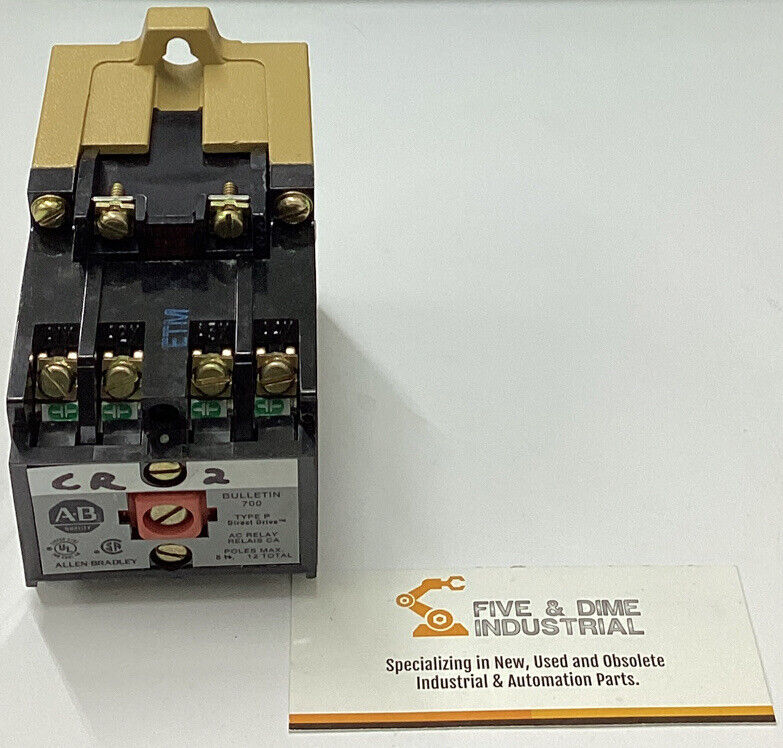 Allen Bradley 700-P400A1 Ser. B 4-Pole Control Relay (CL194)