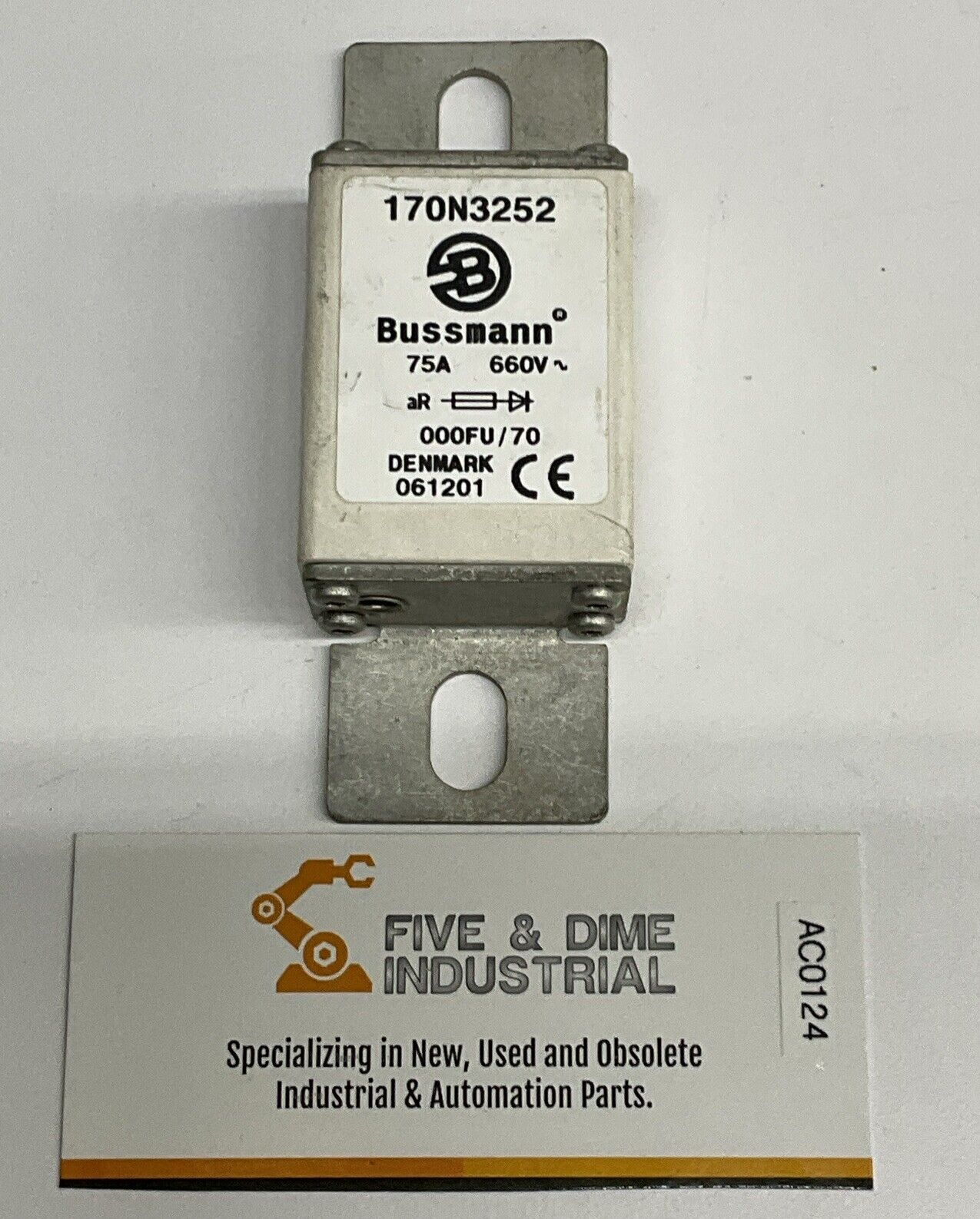 Bussmann 170N3252 Fuse 75A 660VAC (BK159)