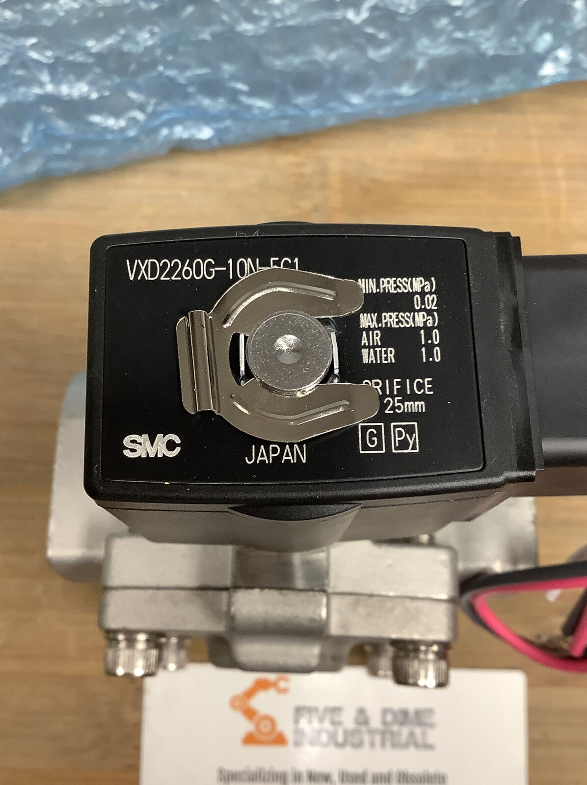 SMC VXD2260G-10N-5C1 2-Way Media Valve  (YE147)