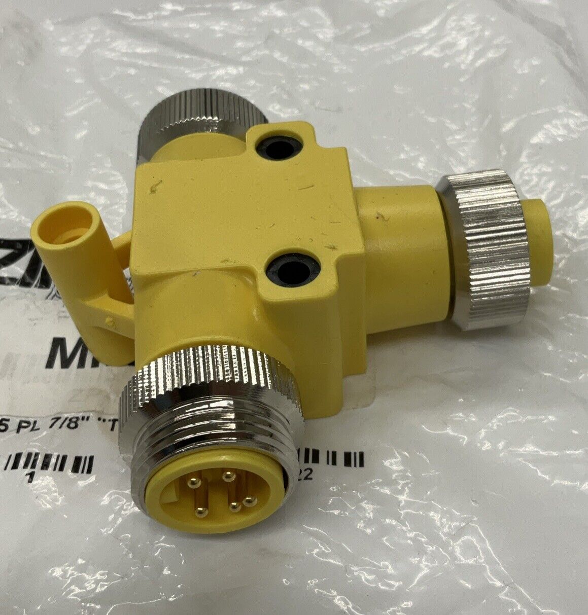 Automation Direct ZP-S1-5MFF-T Coupler 5-Pole 7/8" Male/Female/Female (BK156)