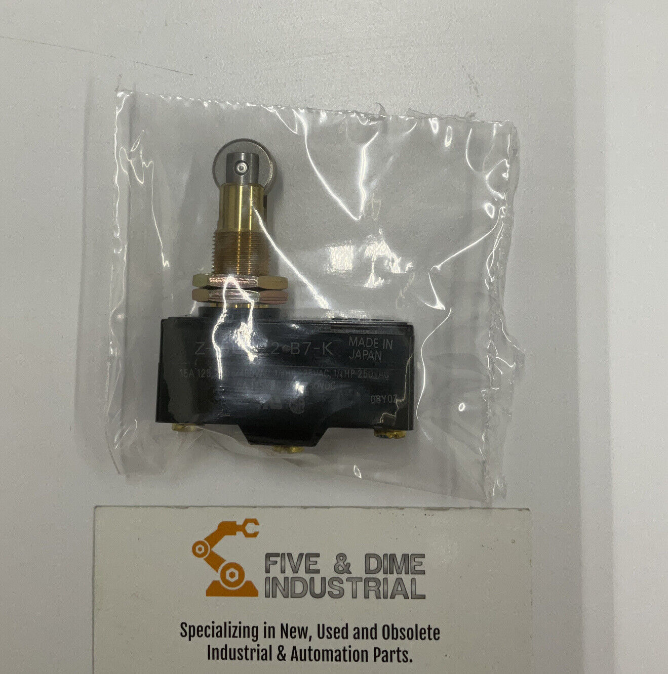 OMRON Z-15GQ22-B7-K GP Roller Limit Switch (CL118)