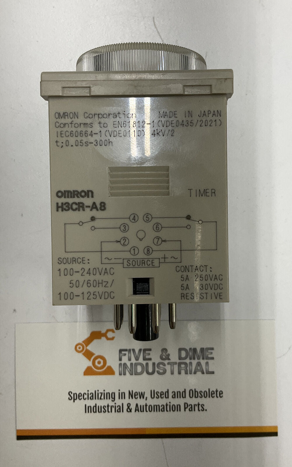 Omron H3CR Timer Relay (CL152)