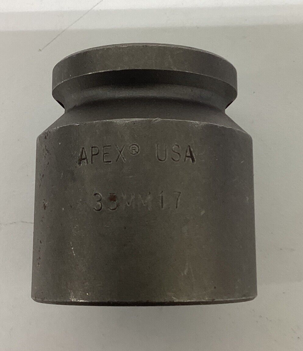 Apex 33MM17  33mm, 3/4'' Square Drive Metric Socket (CL201) - 0