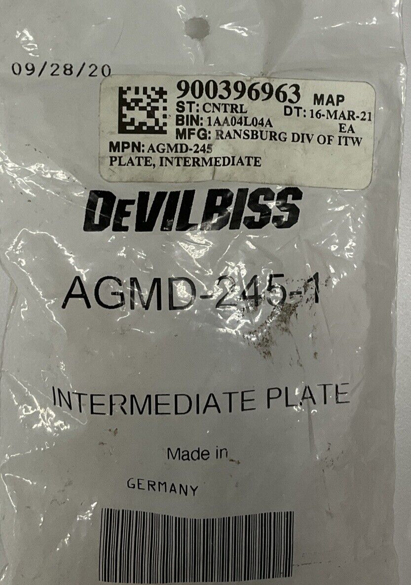 DeVilbiss Ransburg AGMD-245-1 (CL120)