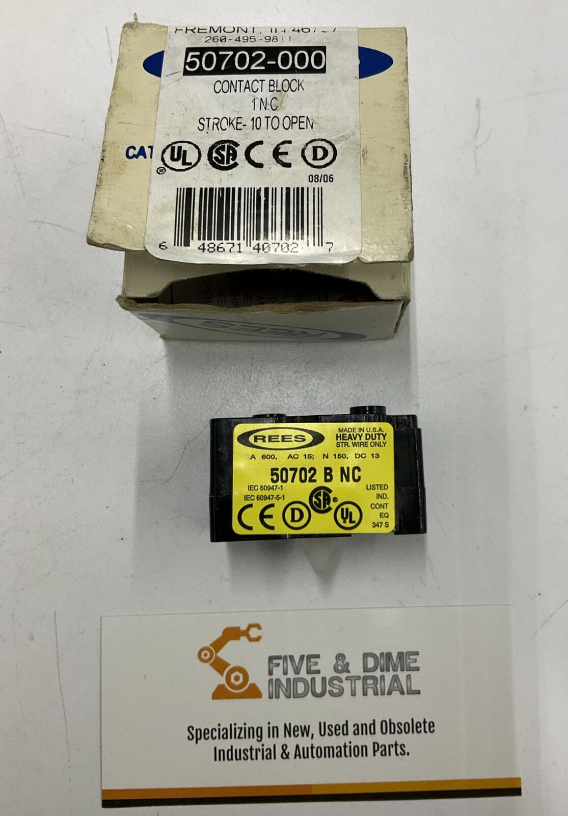 Rees 50702-000  50702 N C Contact Block (CL248)