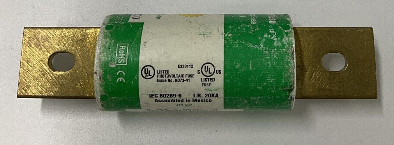 Littelfuse Spfj-200 Class J Photovoltaic Fuse 200A  1000 vdc or Less (CL347)