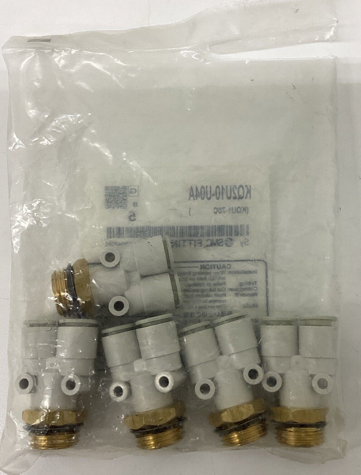 SMC KQ2U10-U04A  5-Pack Splitter "Y" Fittings (RE158) - 0