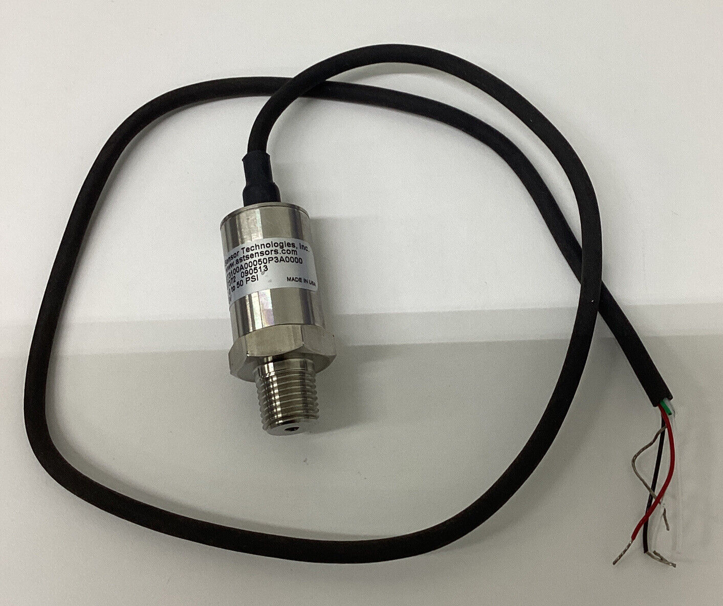 American Sensor  AST3100 / AST3100A00050P3A000 Pressure Sensor 0-50 PSI (GR185)