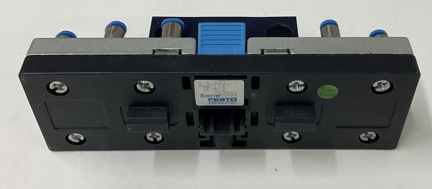 Festo 4204 ZK-PK-3-6/3 Valve with Base 152883 D.S-PPV-2K-6/3 (GR104)