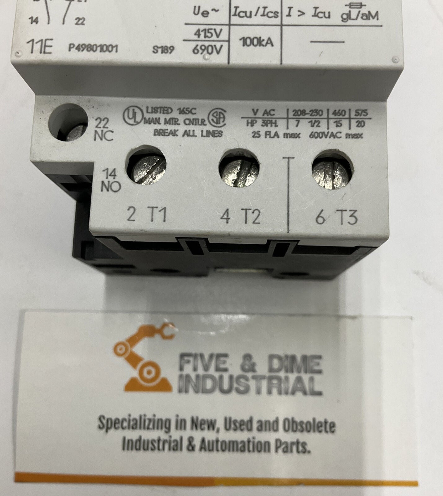 Siemens 3VU1300-1MF00 Circuit Breaker 0.6-1A (CL142)