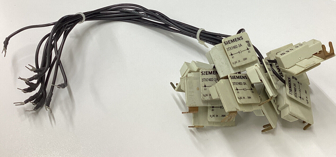 Siemens 3TX7402-3A Lot of (10) Surge Suppressor (CL256)