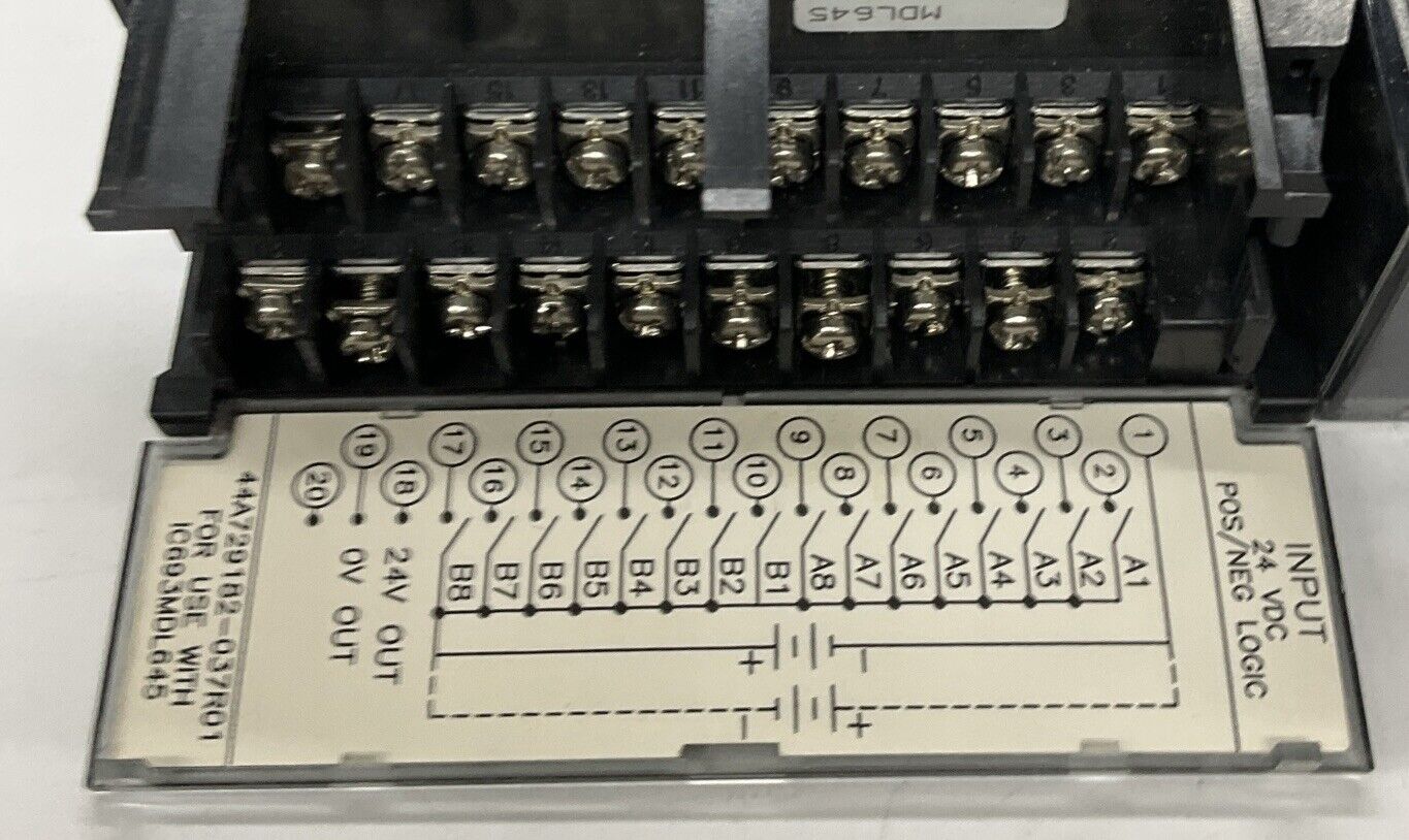 Fanuc IC693MDL645C 16PT Input Module 24VDC (BL277)