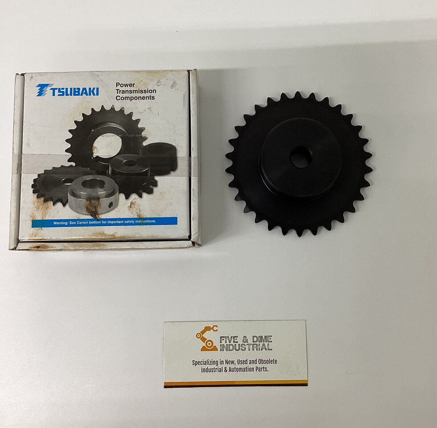 Tsubaki  H35B30 New Bore to Size Sprocket  1/2'' Bore   30 teeth  (YE180)