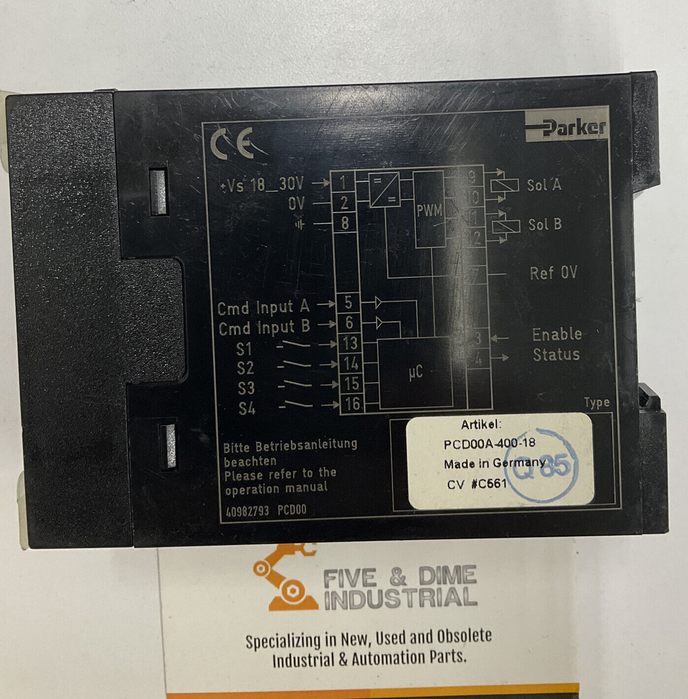 Parker PCD00A-400-18 Electronic Module (GR168)