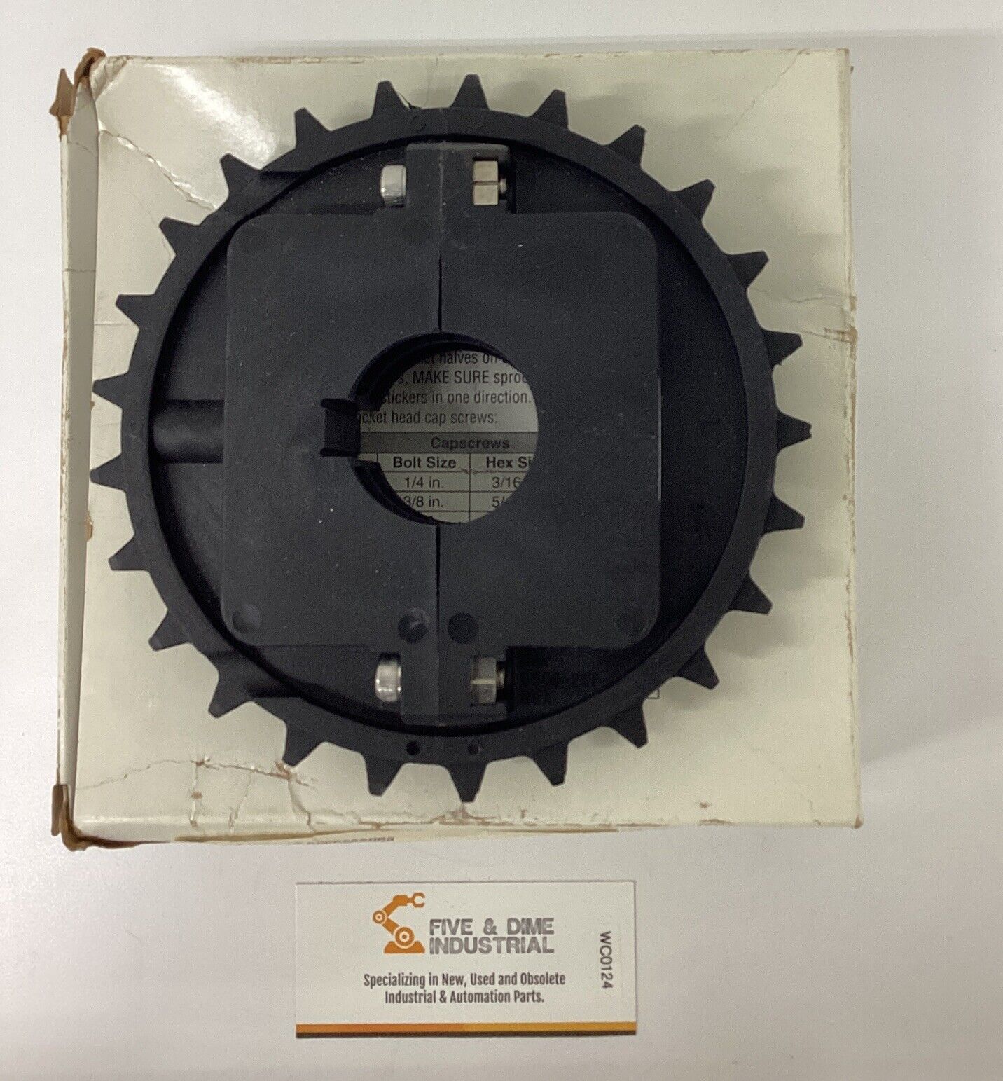 Rexnord 614-192-40  NS8500-25T  40mm KW Split MatTop Sprocket (BK162)