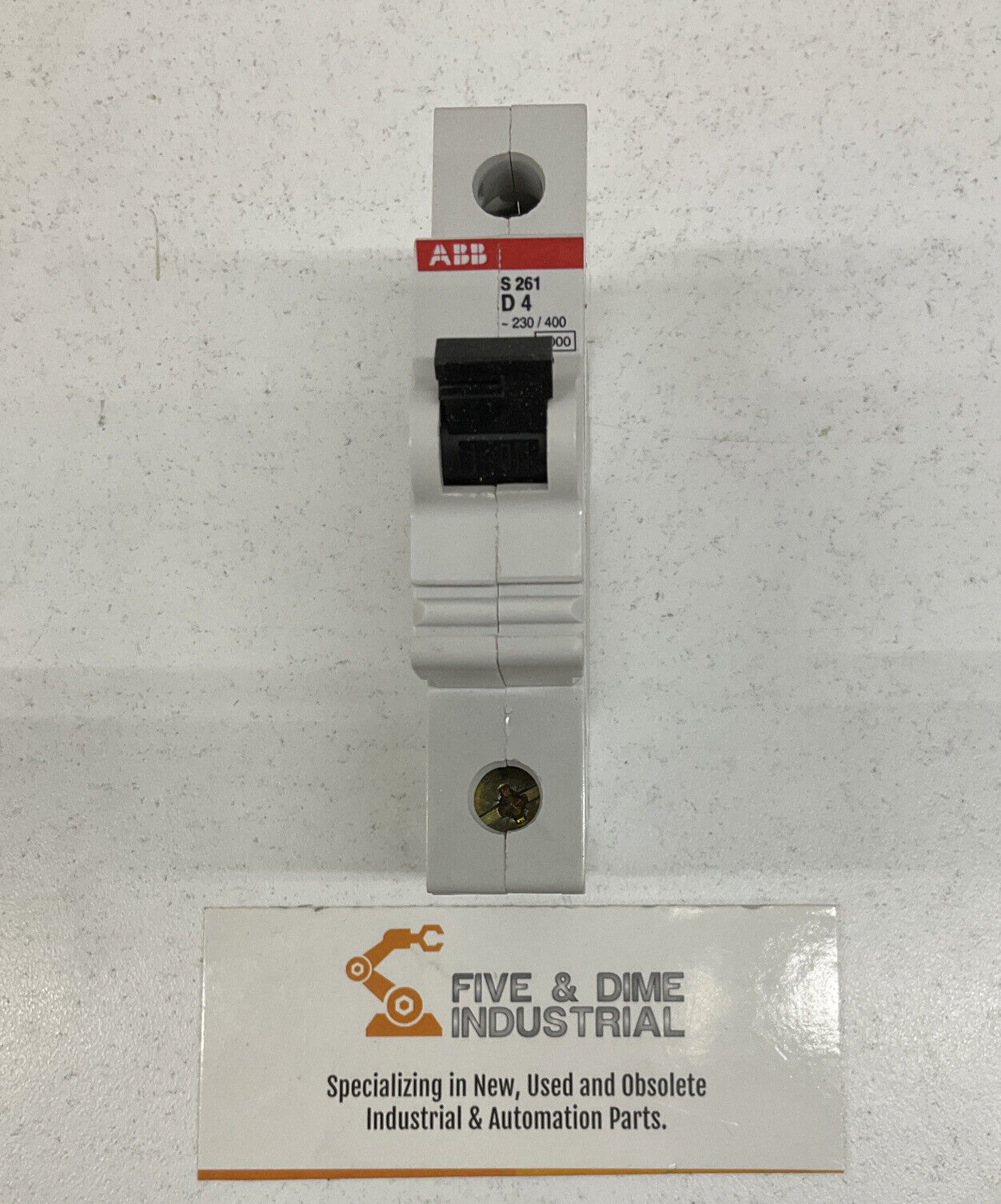 ABB S261-D4 New Pole Circuit Breaker 4 Amp 277 VAC (YE107)