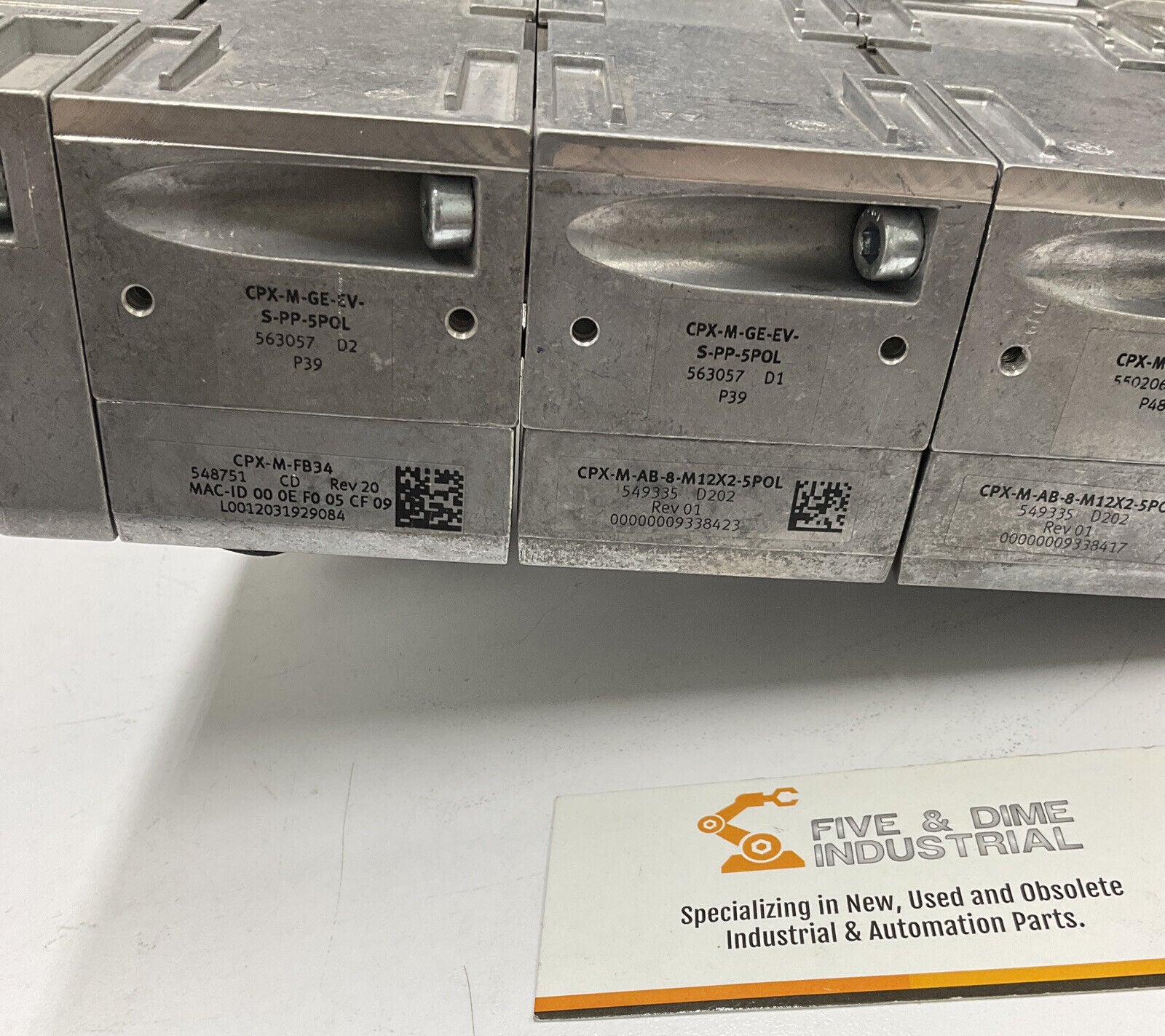 Festo CPX-M-FB34 Bus Node w/ Manifold Block as Shown (OV124)