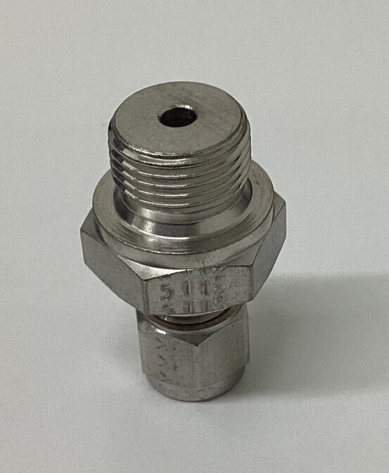 Parker M6MSC3/8R-316 New Stainless 6MM to A-Lock Male Fitting (CL112)