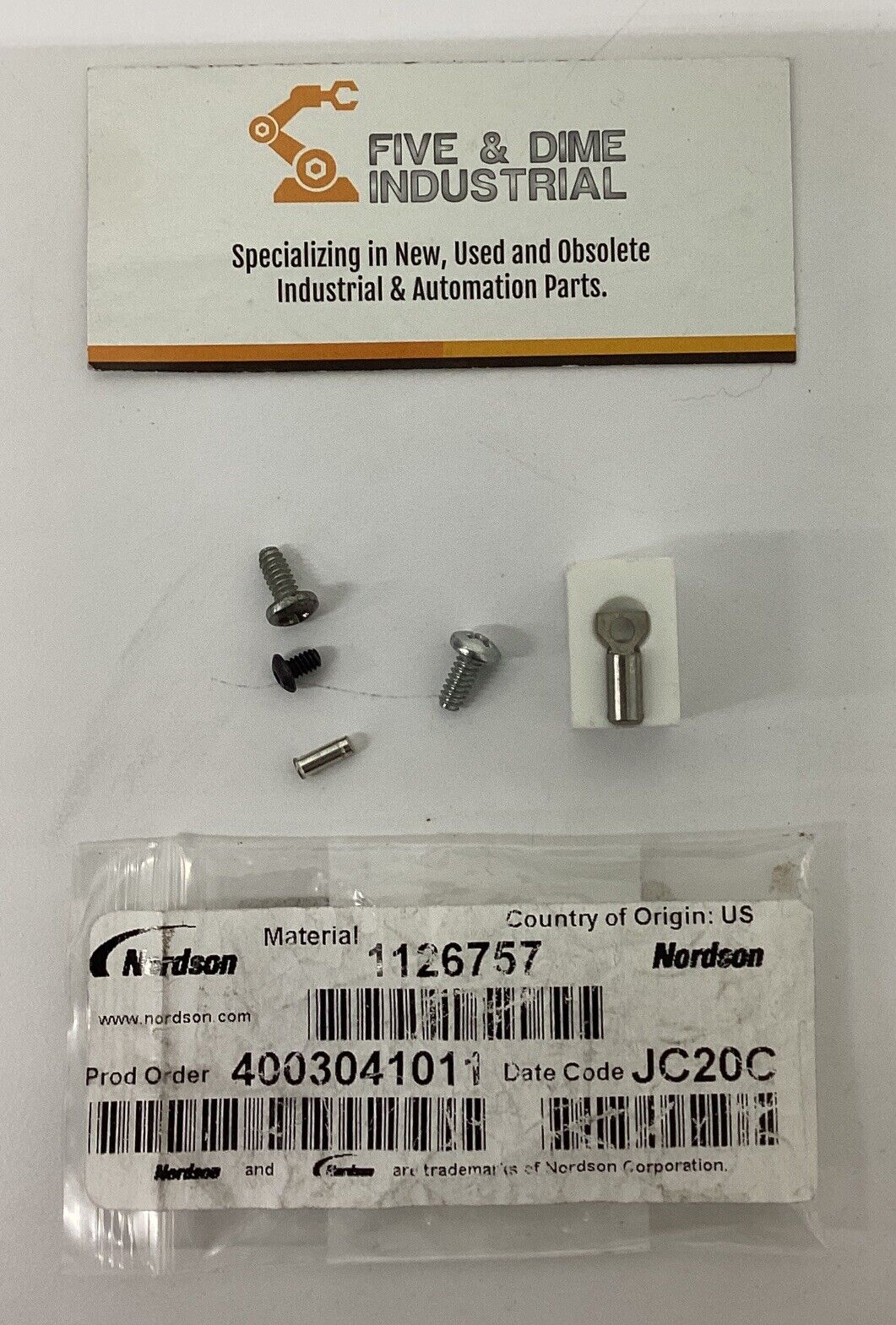 Nordson 1126757 Terminal Block Hardware Kit (YE220)