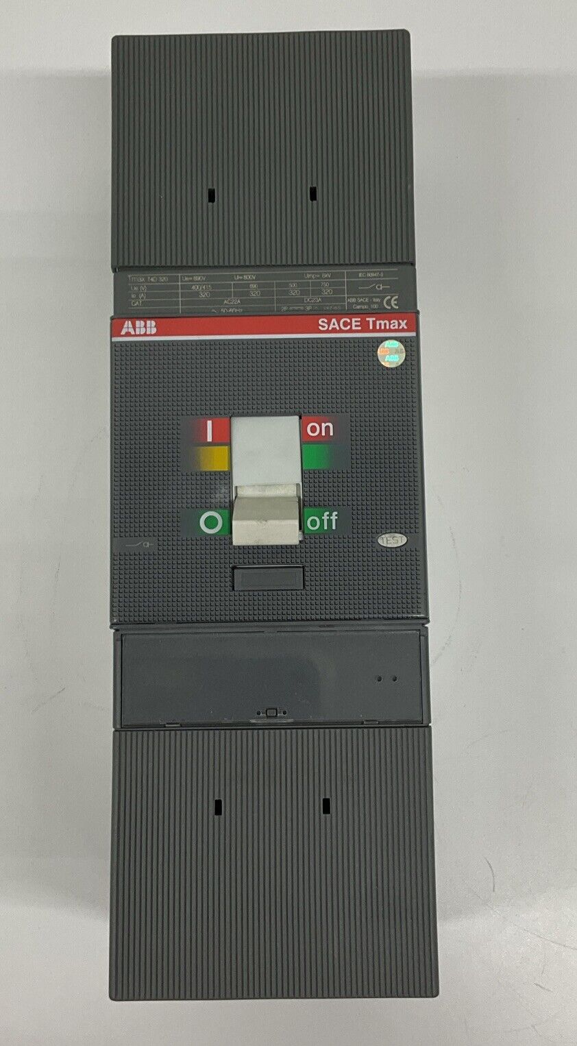 ABB T4D320 Tmax Circuit Breaker 320A 690V 3P AC22A (OV133) - 0