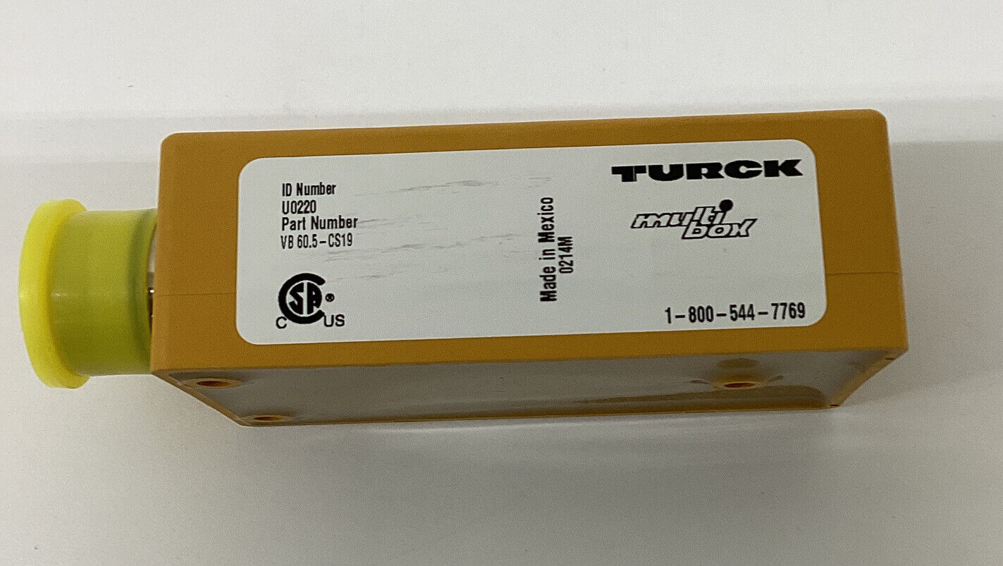 Turck  VB60.5-CS19 / U0220 Multi Box 6- Port Module (YE196)