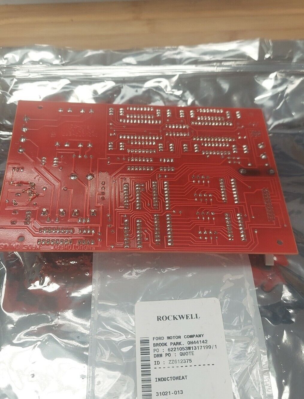 Rockwell INDUCTOHEAT CONTROL BOARD 31021-013 (CB102)