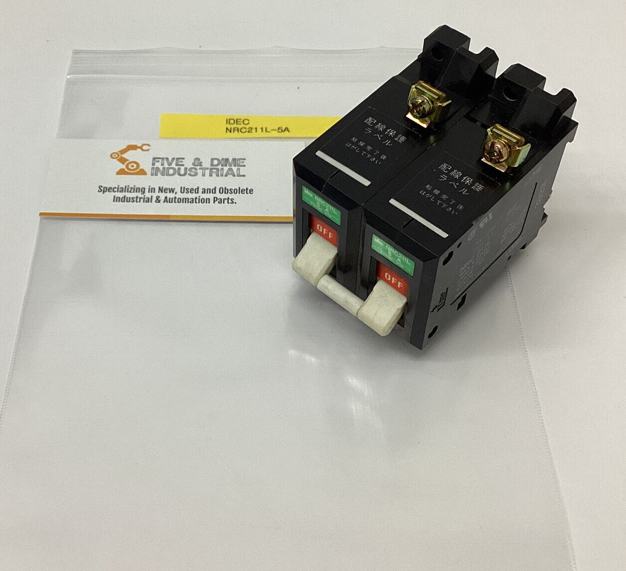 IDEC NRC211L-5A New 2-Pole Circuit Breaker (YE154)