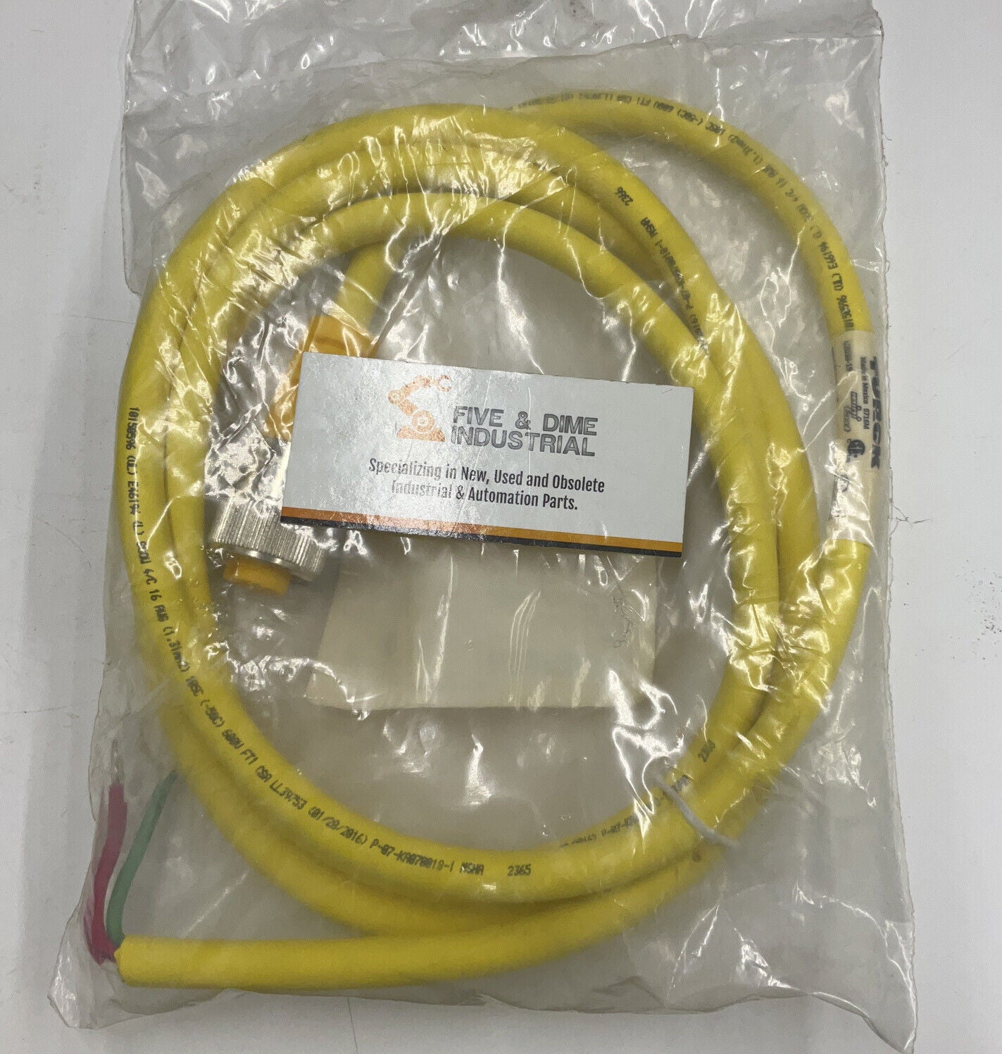 Turck RKM 35-2M/S600 New Mini Fast Cable 3-Pole 2M U2038-19 (CL181)