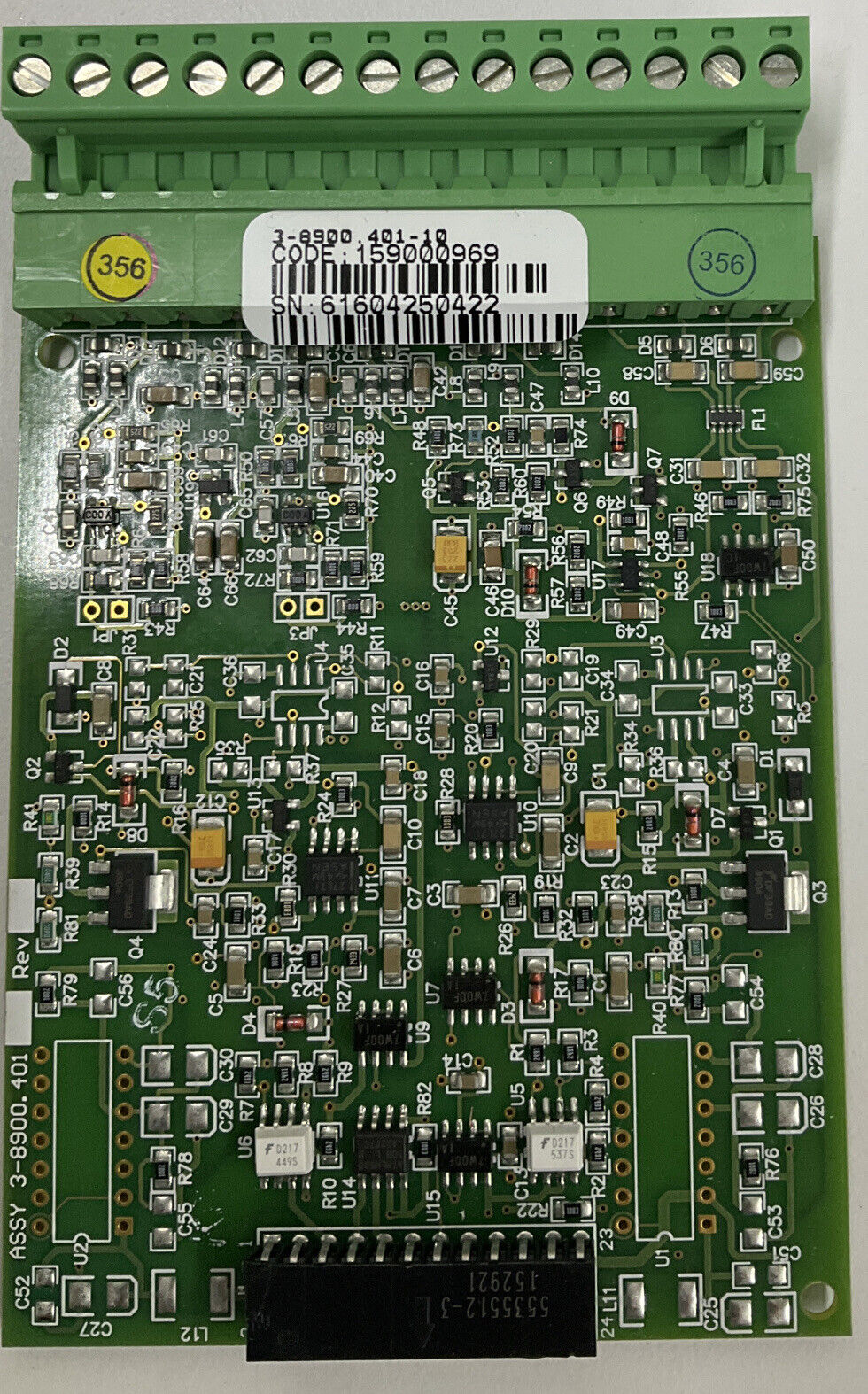 GF Signet 159-000-969 / 3-8900.401-10 6 Input, 2 Passive PCB Module (RE245)