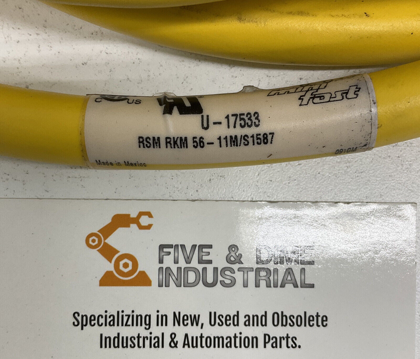 Turck RSM RKM 56-11M/S1587 Mini Fast Cable U-17533 (CBL133)