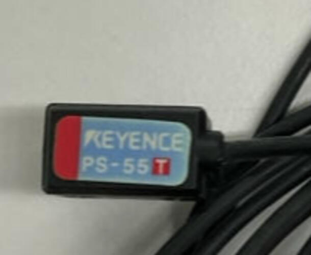 Keyence PS-55 Thru-Beam Photoelectric Sensor Sender & Receiver - 0