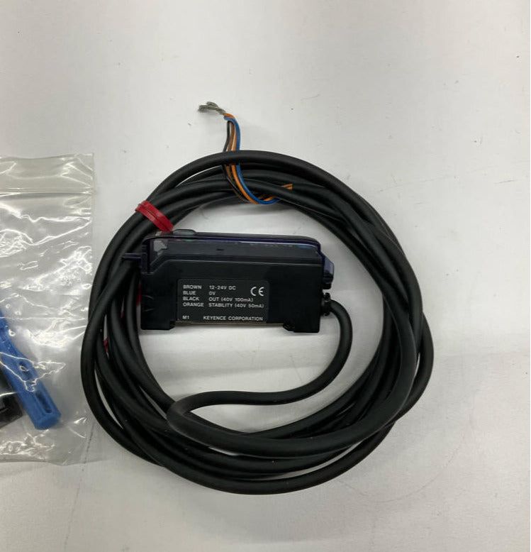 Keyence FS-M1 Manual Calibration Fiberoptic Sensor