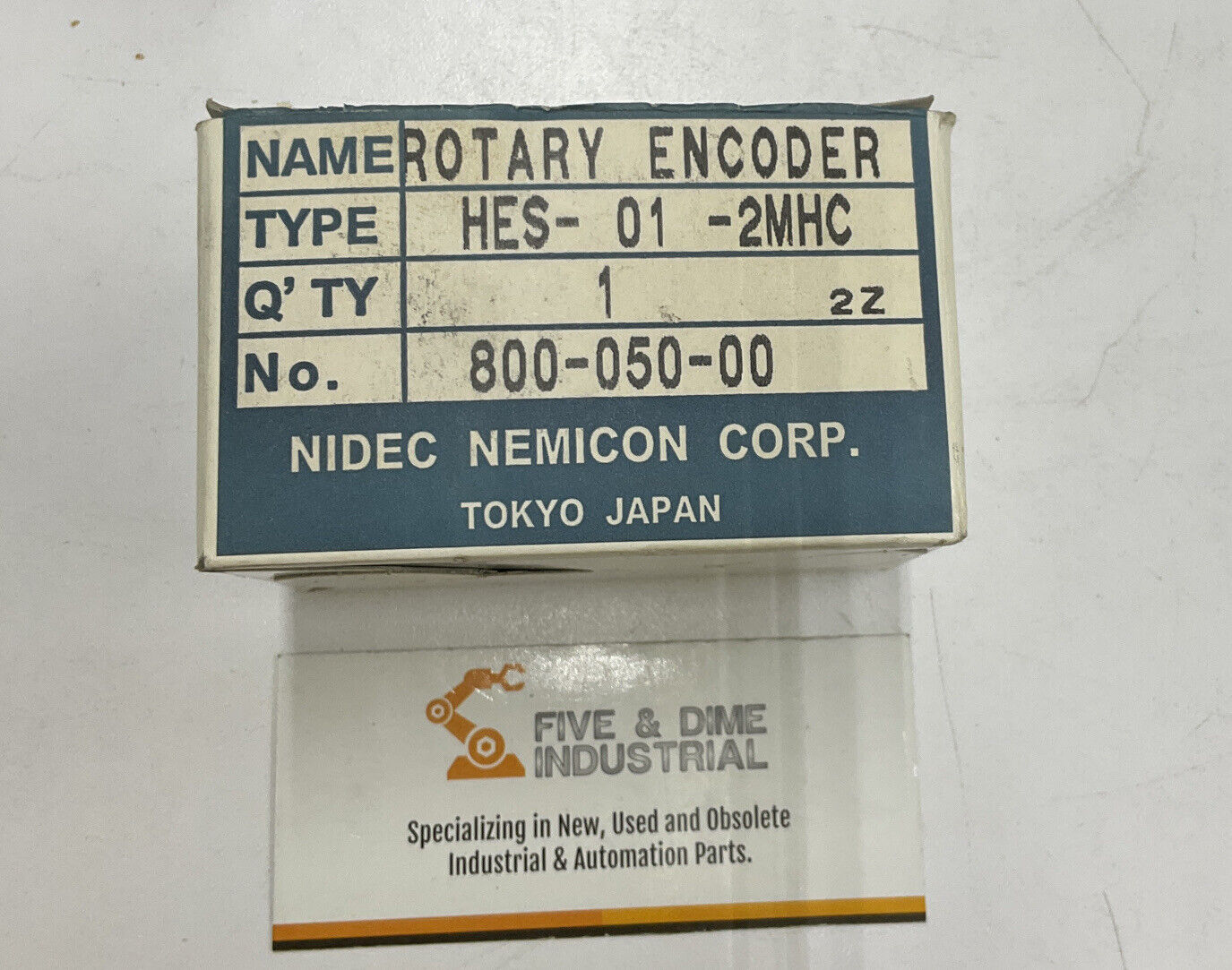 Nidec Nemicon HES-01-2MHC Rotary Encoder 800-050-00 (CL190)