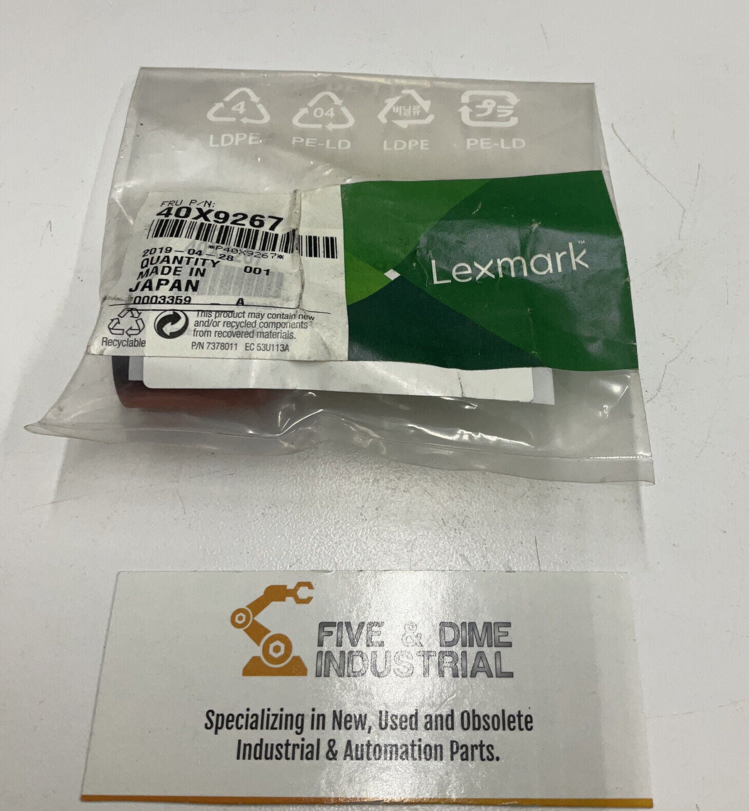 Lexmark 40X9267 New Feed and Pick, Separator Roller (YE191)