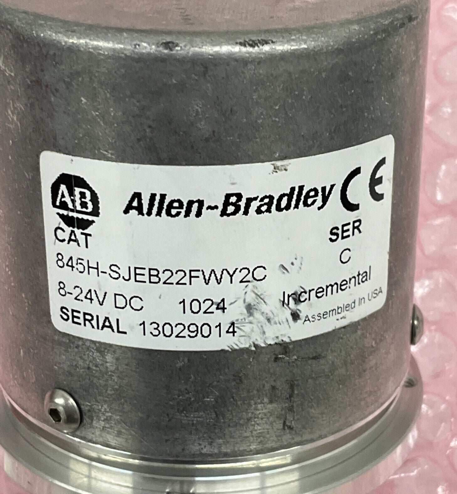 Allen Bradley 845H-SJEB22FWY2C New Ser. C Incremental Encoder (BL194)