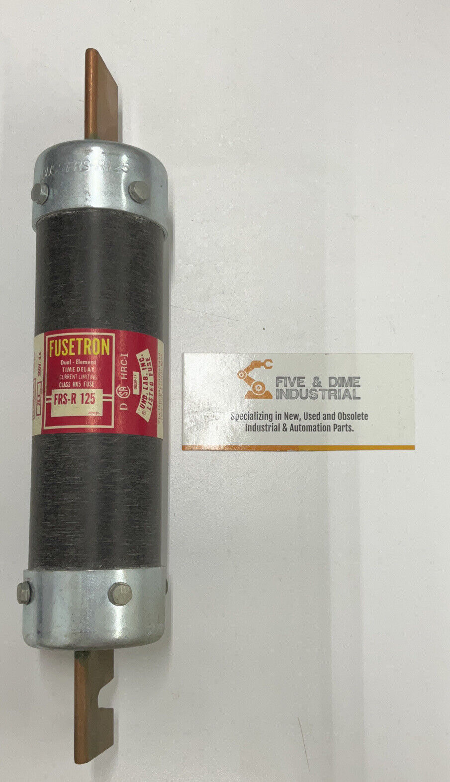 Bussmann Fusetron FRS-R-125 125A 600V Fuse (GR208)