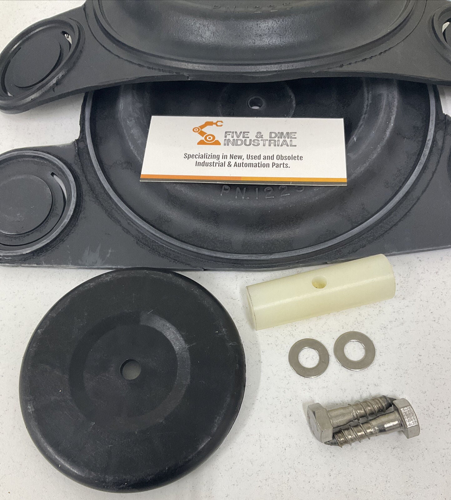 Patay DD120 New Ocean Master Range Pump Diaphragm Kit w/ Hardware 1225 (BK138)