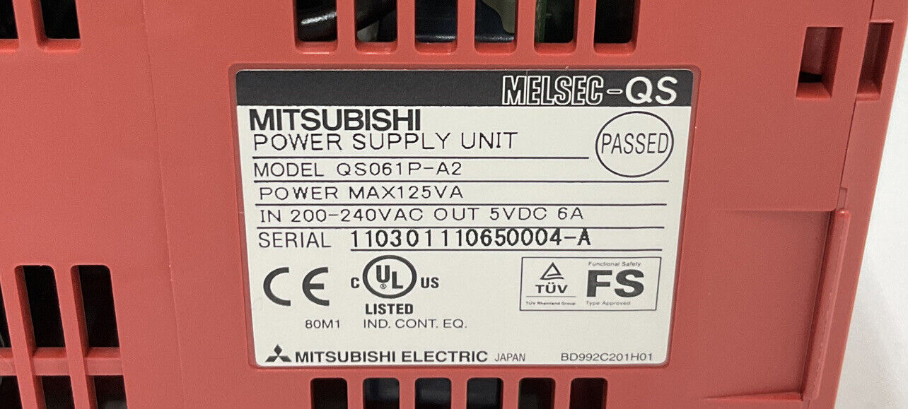 Mitsubishi QS061P-A2 Safety Power Supply (BL174)