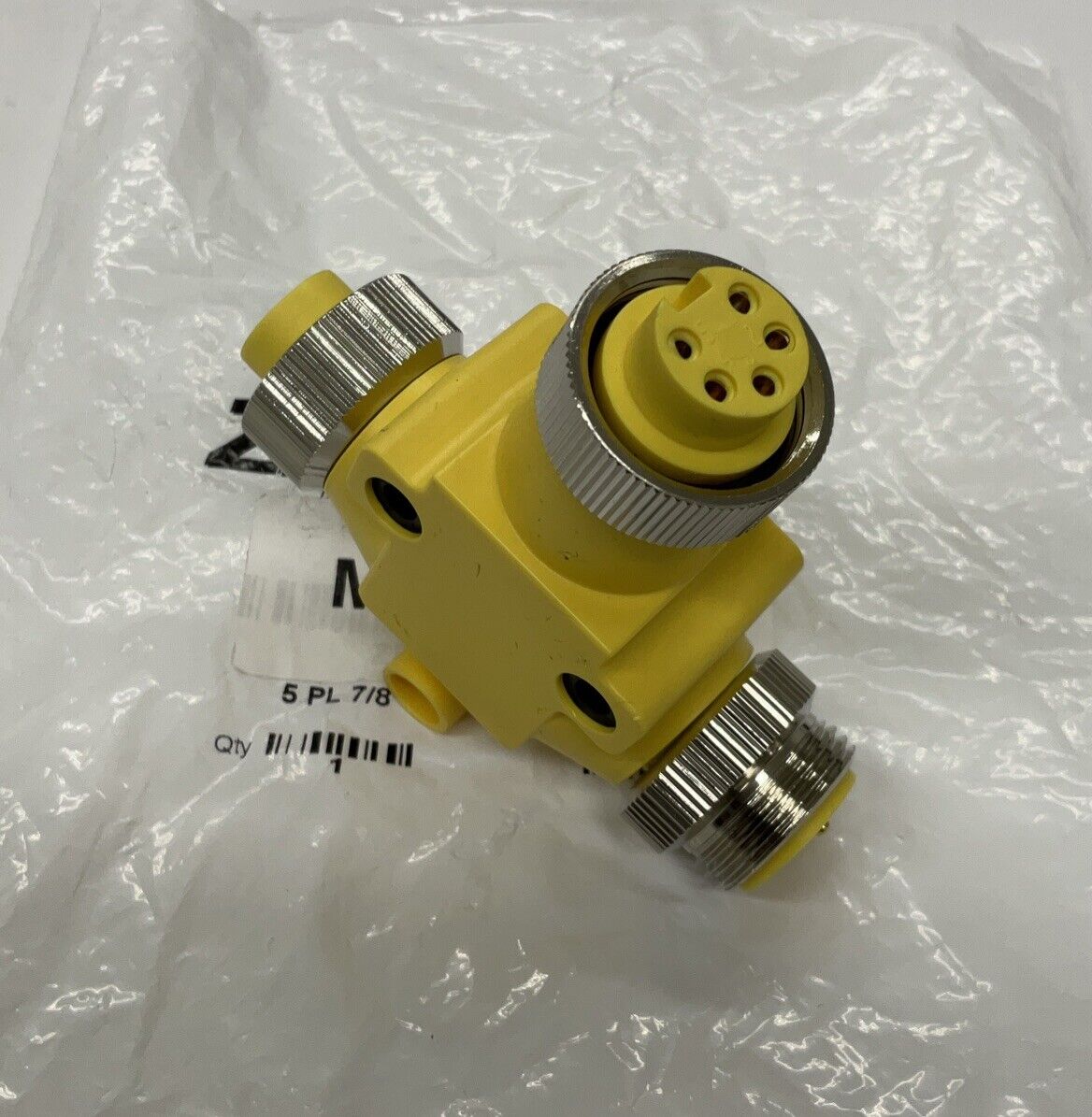 Automation Direct ZP-S1-5MFF-T Coupler 5-Pole 7/8" Male/Female/Female (BK156) - 0