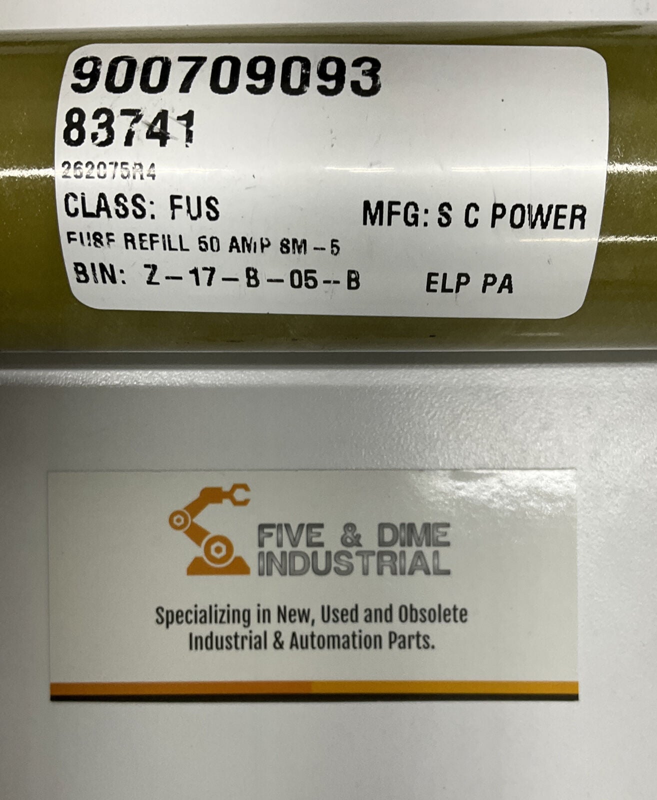 S&C Electric SM-5 Fuse Refill Unit 14.4kV (BL246)