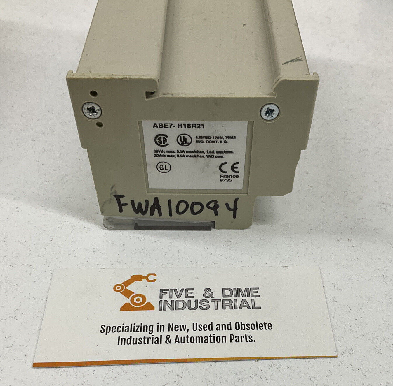 Telemecanique ABE 7, ABE7-H16R21 I/O Base Interface Module (RE130)