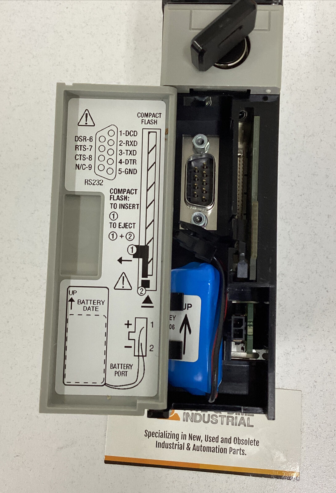 Allen Bradley 1756-L61 Ser. B ControlLogix 551 Processor 13837 F/W 1.10 (RE214)