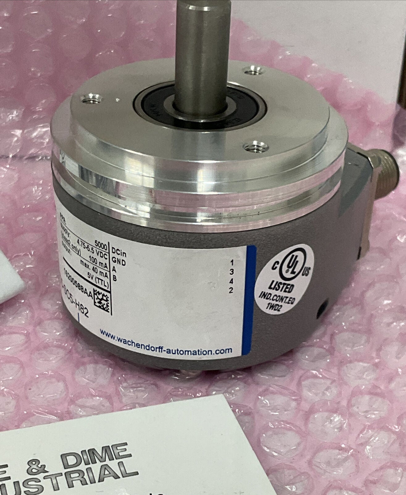 Wachendorff WDG-58C-5000-AB-F05-SC5-H82 New Encoder 5000 PPR, 5-Pin (RE204)