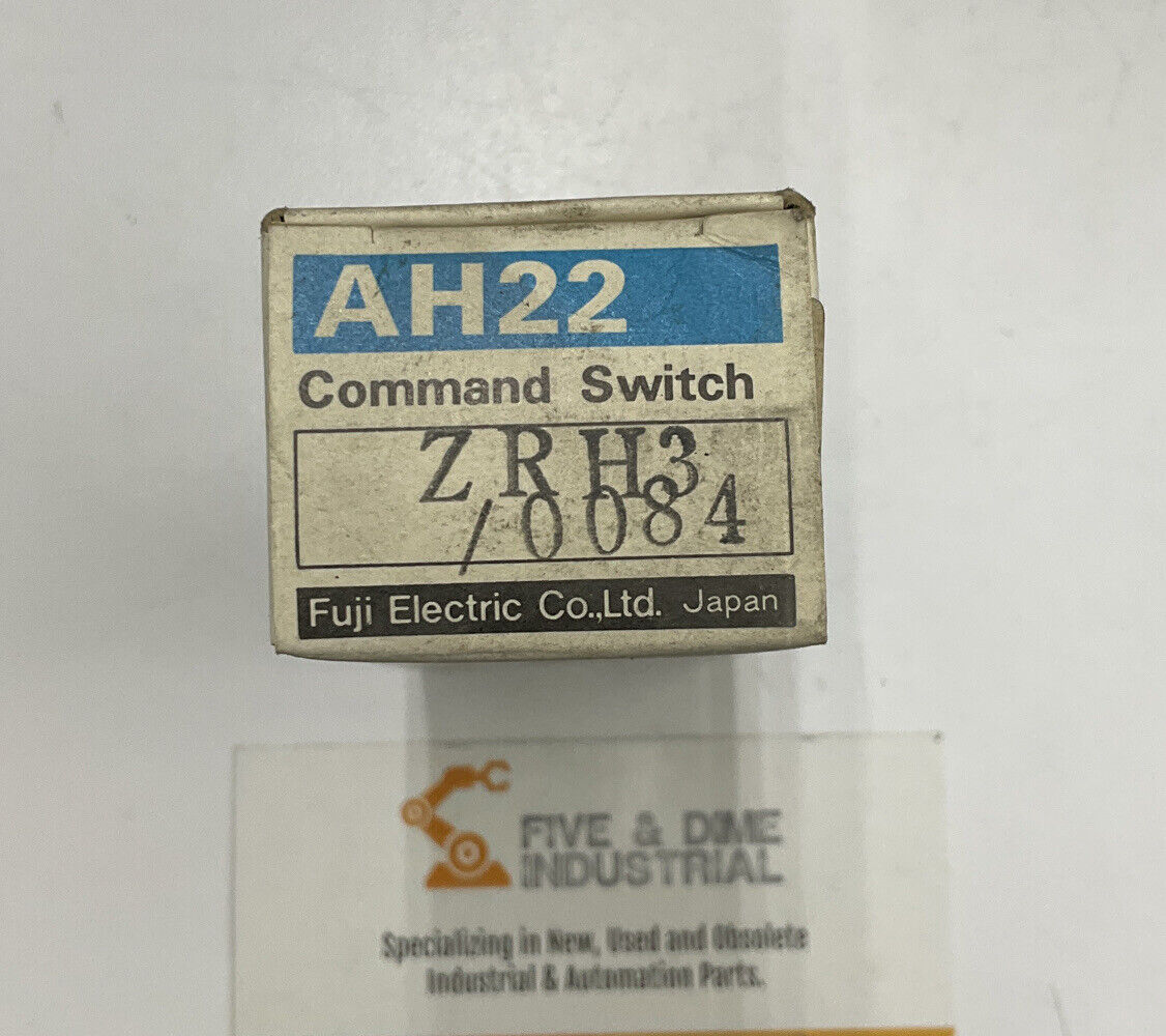 Fuji Electric AH22 ZRH3 / 0084 New Red Command Switch (CL138)